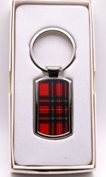 Stuart Tartan Keyring