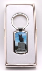 Bruce Statue Keyring